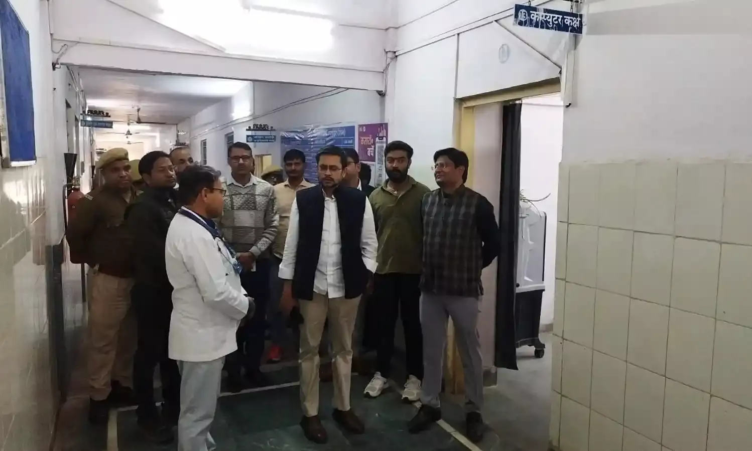 मावली उपखण्ड के दौरे पर जिला कलेक्टर मेहता, विभिन्न कार्यालयों का किया निरीक्षण