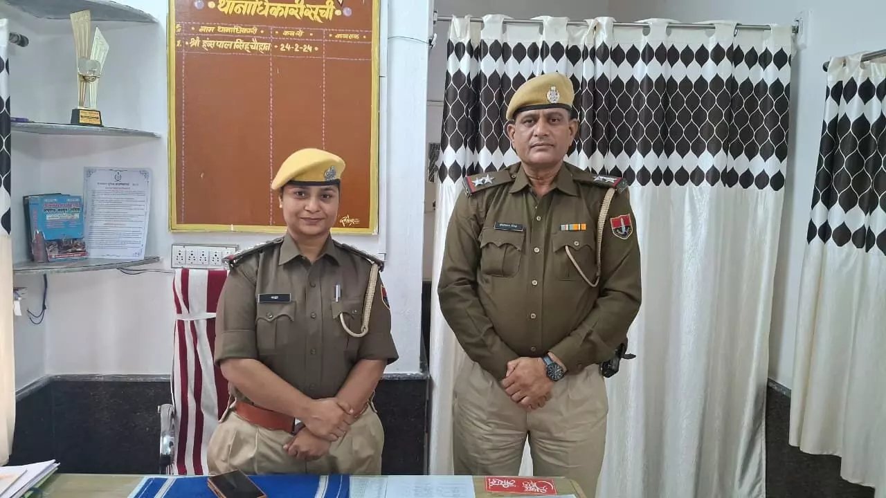 आसींद थाने की पहली महिला थाना प्रभारी बनी श्रद्धा पंचोरी आसींद थाने की पहली महिला थाना प्रभारी बनी श्रद्धा पंचोरी