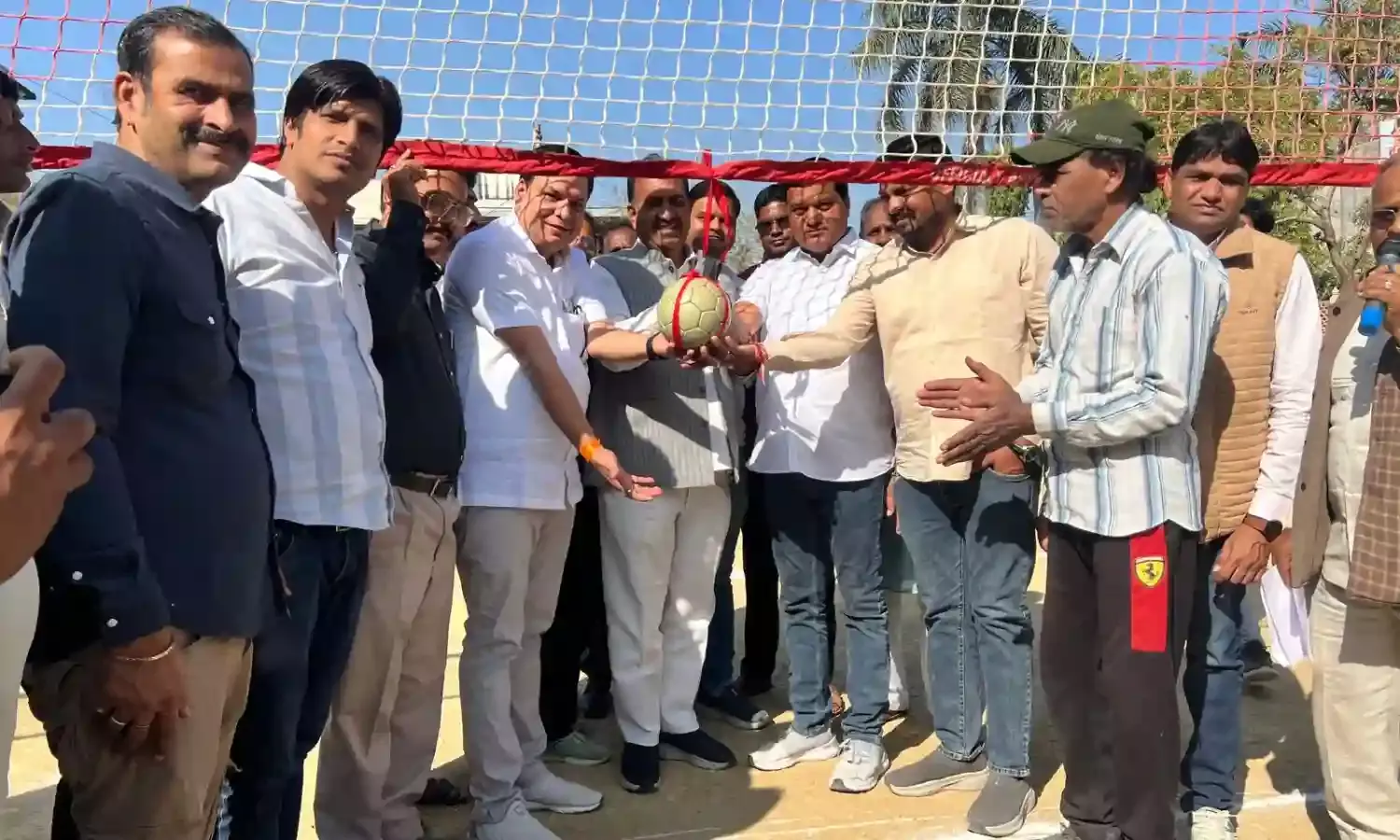 निम्बाहेड़ा में डॉ. भीमराव अंबेडकर निर्माण दिवस पर दो दिवसीय वॉलीबॉल प्रतियोगिता का शुभारंभ