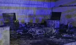 अजमेर जेएलएन मेडिकल कॉलेज में म्यूजिक सिस्टम में आग, 13 लाख का नुकसान