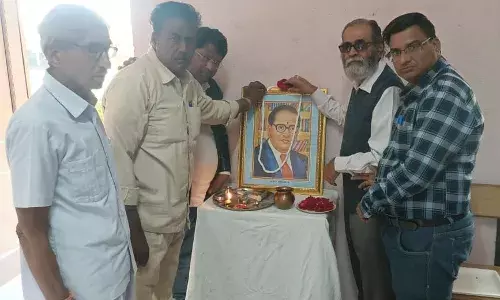 छोटी सादड़ी में बाबा साहेब अंबेडकर का महापरिनिर्वाण दिवस मनाया