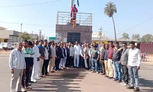 छोटी सादड़ी में बाबा साहेब अंबेडकर को श्रद्धांजलि, महापरिनिर्वाण दिवस मनाया