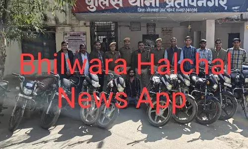 दुपहिया वाहन चोरी का खुलासा, एक गिरफ्तार – 10 बाइक बरामद