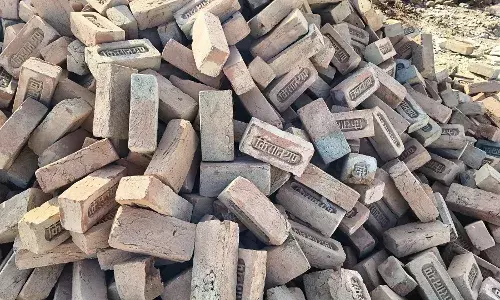 श्री बाणमाता को भट्टा पूजन की 2100 ईंटें भेंट