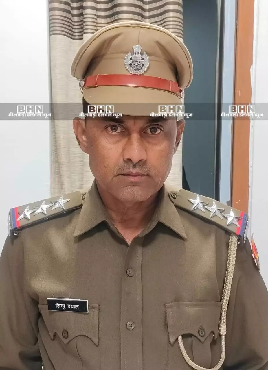 शिंभूदयाल मीणा ने संभाला रायपुर थाना प्रभारी का पदभार