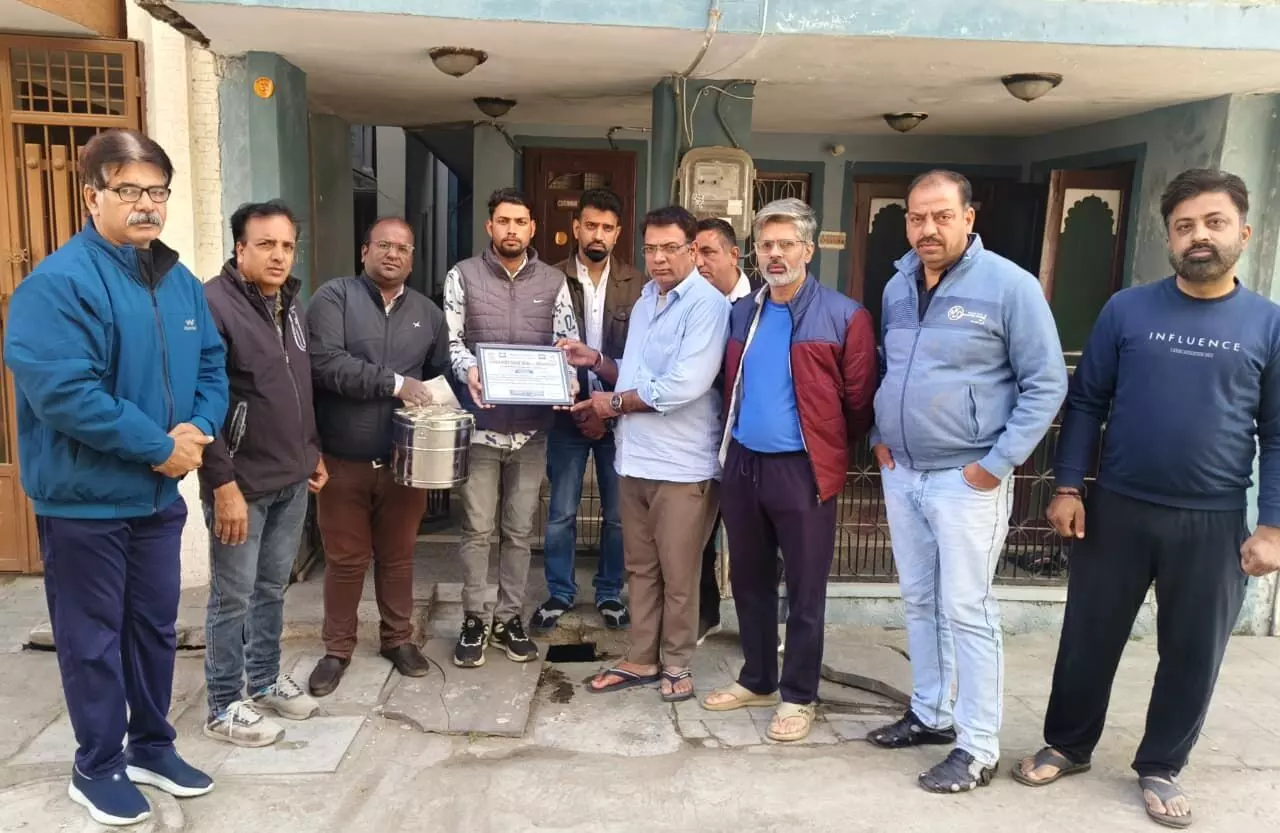 सिंधी समाज का हुआ 75वा नेत्रदान सिंधी समाज का हुआ 75वा नेत्रदान