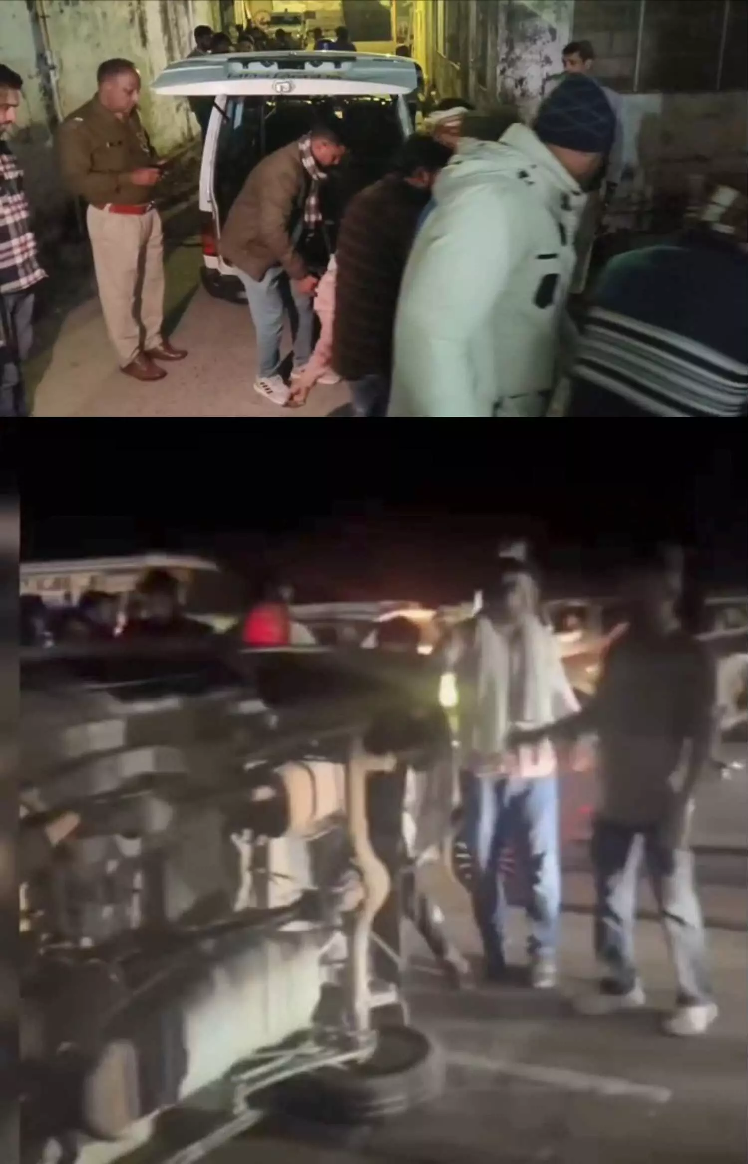 NH-27 पर भीषण हादसा, मदद कर रहे दो लोगों की दर्दनाक मौत, 4 गंभीर घायल NH-27 पर भीषण हादसा, मदद कर रहे दो लोगों की दर्दनाक मौत, 4 गंभीर घायल