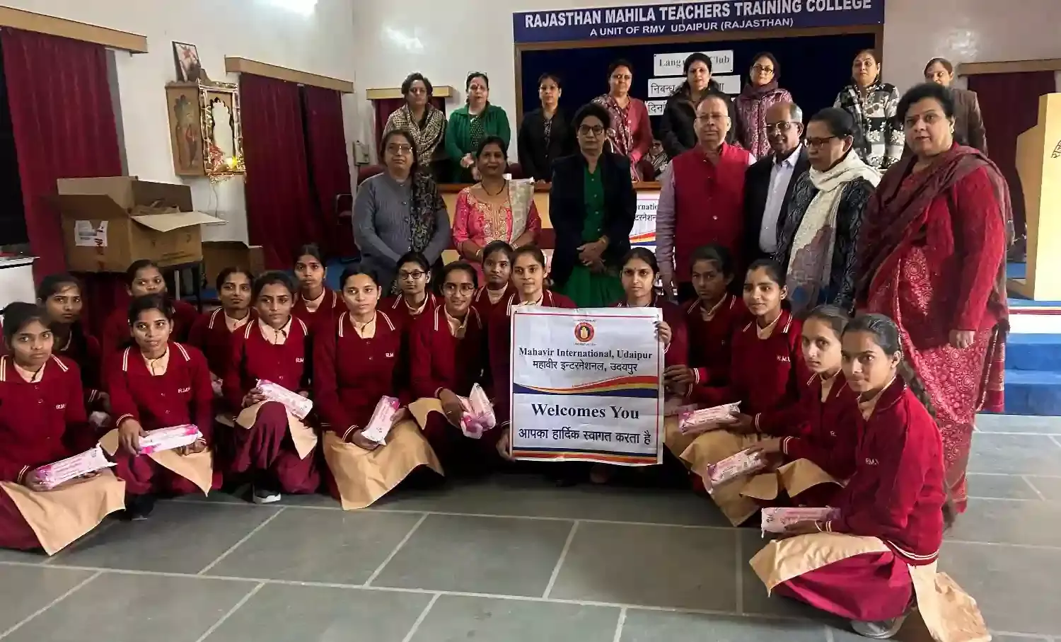 महावीर इंटरनेशनल उदयपुर केंद्र द्वारा विभिन्न सेवा कार्य की कड़ी में एक और नया कदम