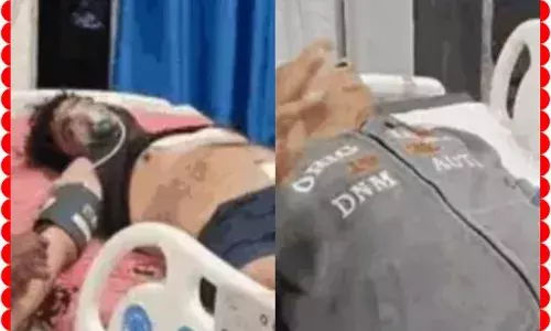 नया बापूनगर में चाकूबाजी, पिता पुत्र घायल, गाली गलौज करने से रोका तो किया हमला