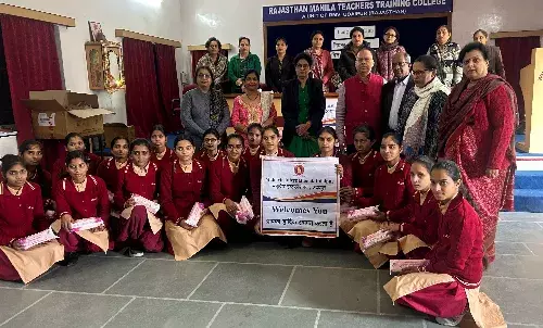 महावीर इंटरनेशनल उदयपुर केंद्र द्वारा विभिन्न सेवा कार्य की कड़ी में एक और नया कदम