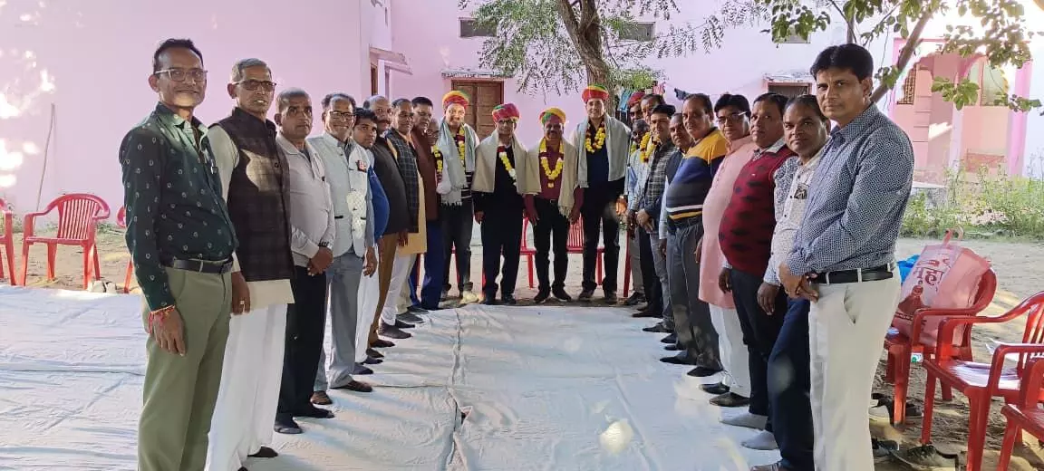 भवन व मंदिर निर्माण में नौलखा परिवार देगा व्यापक सहयोग, एसी हॉल व चार कमरे बनाने की घोषणा