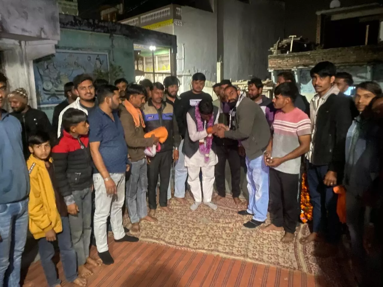 नव मनोनीत जिला अध्यक्ष गेहरूगिरी का स्वागत