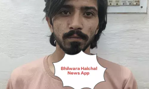 भीलवाड़ा- फ्लिपकार्ट के लाखों रुपये के पार्सल चोरी के आरोप में डिलीवरी बॉय गिरफ्तार