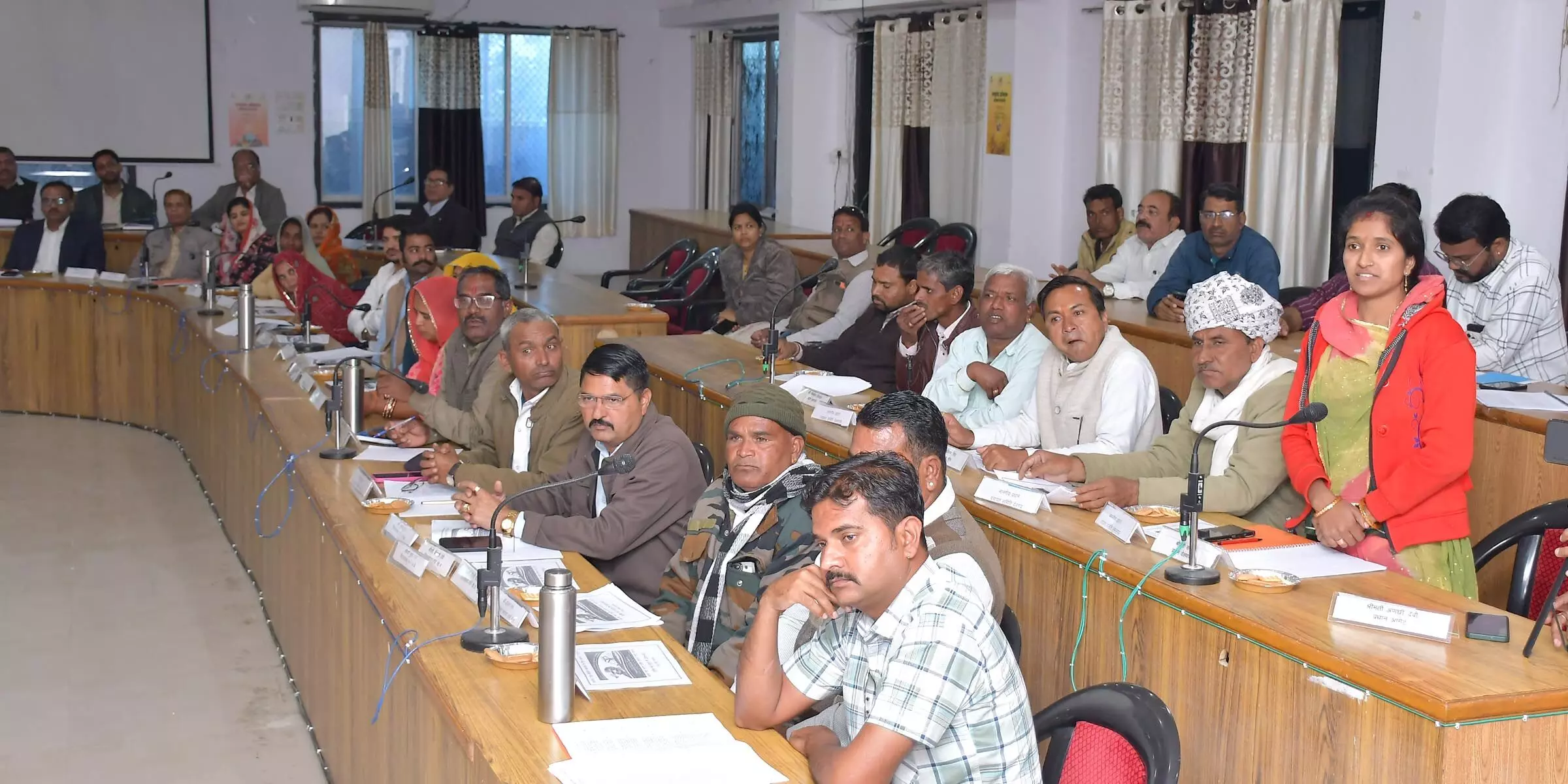 जिला परिषद साधारण सभा की अंतिम बैठक सम्पन्न