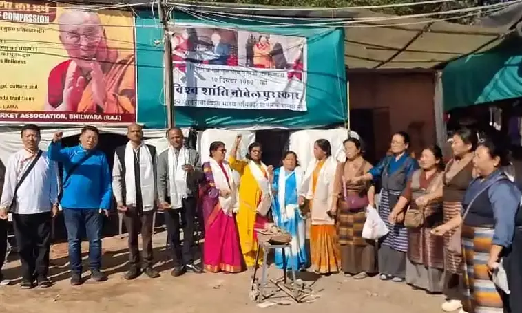 तिब्बती समाज ने मानव अधिकार दिवस पर किया शांति पाठ, दलाई लामा की नीतियों का किया स्मरण