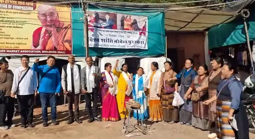 तिब्बती समाज ने मानव अधिकार दिवस पर किया शांति पाठ, दलाई लामा की नीतियों का किया स्मरण