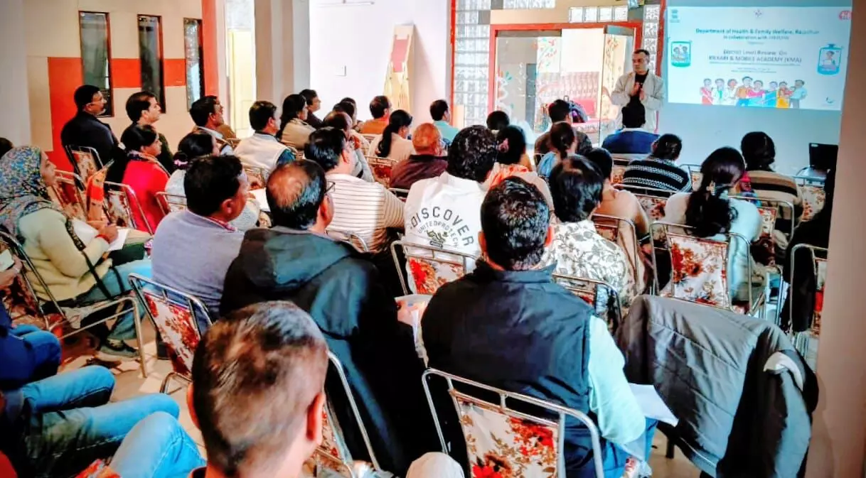 किलकारी एवं मोबाइल एकेडमी कार्यक्रम के तहत एक दिवसीय कार्यशाला आयोजित