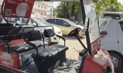 चित्तौड़गढ़ रेलवे स्टेशन पर अब सभी प्लेटफॉर्म पर चलेंगी बैटरी ऑपरेटेड कार्ट