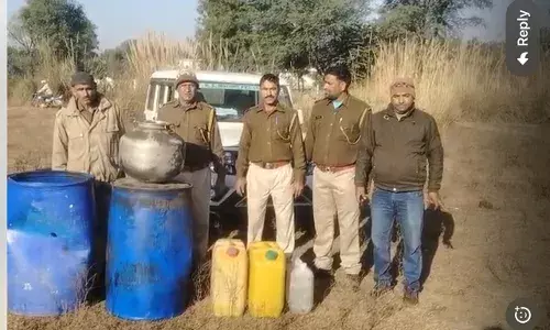 प्रदेश में अवैध मदिरा पर कार्यवाही - वॉश नष्ट प्रदेश में अवैध मदिरा पर कार्यवाही - वॉश नष्ट