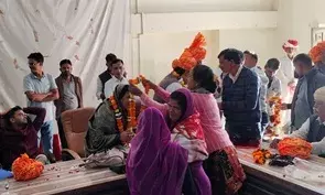 प्रधान शर्मा को i  विदाई, उपखंड अधिकारी मीणा ने संभाला पंचायत समिति का चार्ज