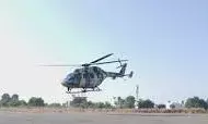 तकनीकी दिक्कत के बाद पायलट ने बीईटी हेलीपैड पर उतारा — सभी जवान सुरक्षित
