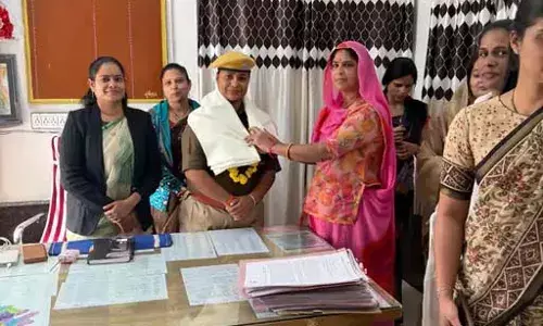 आसींद थाने में महिला सुरक्षा और साइबर अपराध पर बैठक