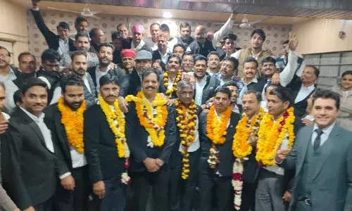 जिला अभिभाषक संस्था के उम्मेद सिंह राठौड़   अध्यक्ष बने, पंकज दाधीच ,प्रताप तेली, रवि गोरानी और आदित्य चौहान जीते