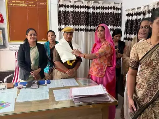 आसींद थाने में महिला सुरक्षा और साइबर अपराध पर बैठक