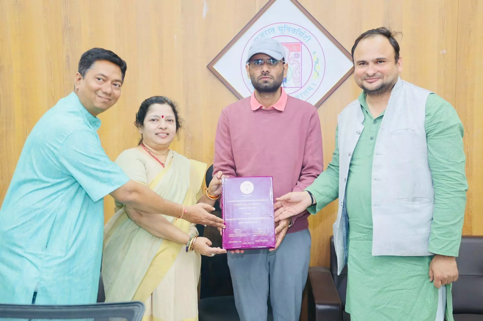 प्राध्यापक नरेन्द्र महर्षि को मिली डॉक्टर की उपाधि