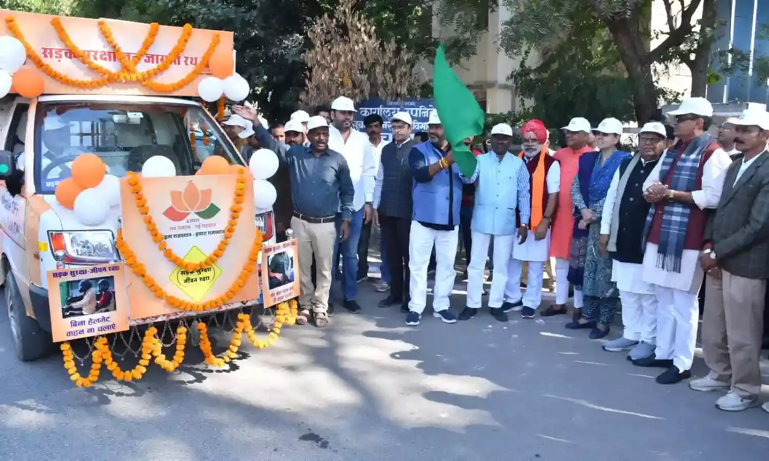 सूचना केंद्र से दिल्ली गेट तक शहर के विभिन्न मार्गों से गुजरी रैली के जरिए दिया जागरूकता का संदेश