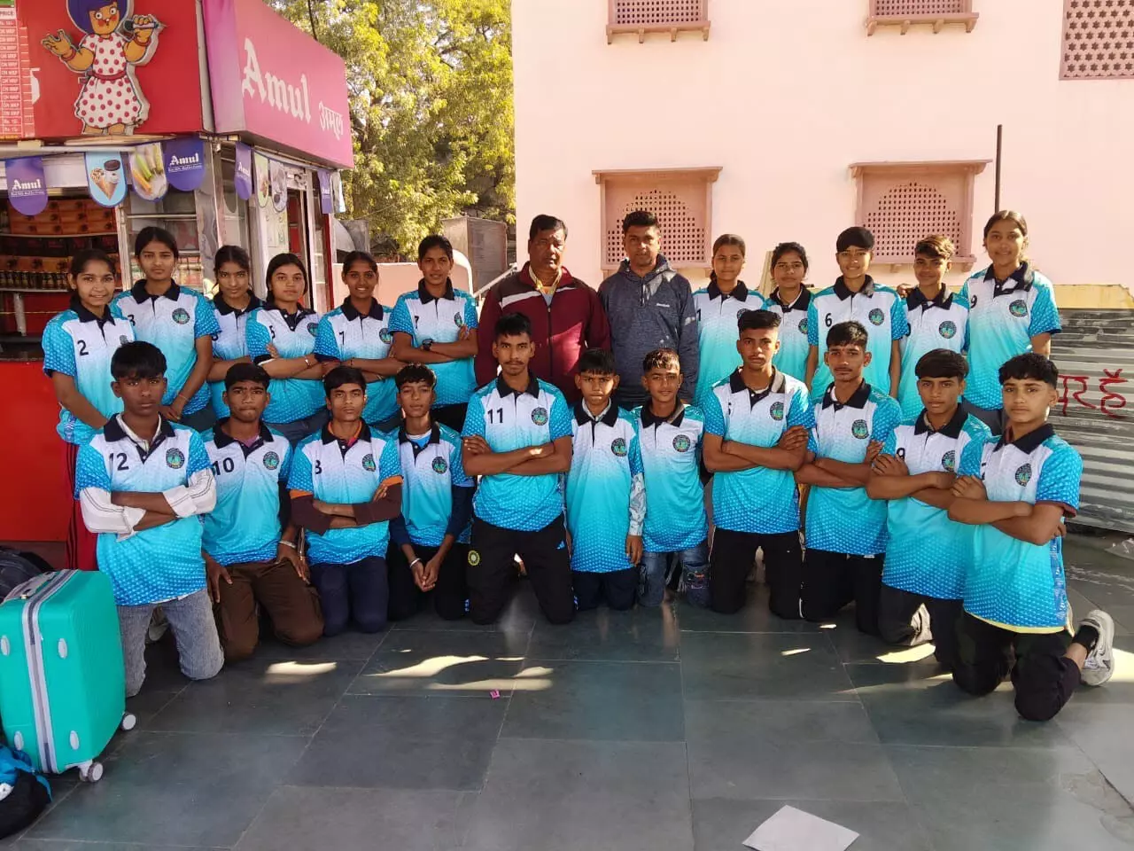 खो खो टीम घोषित खो खो टीम घोषित