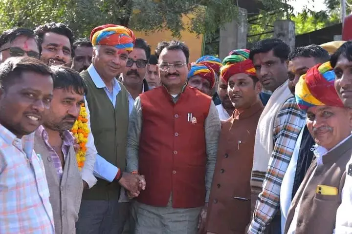 पंचायत समिति परिसर में उपमुख्यमंत्री डॉ. बैरवा का किया स्वागत पंचायत समिति परिसर में उपमुख्यमंत्री डॉ. बैरवा का किया स्वागत