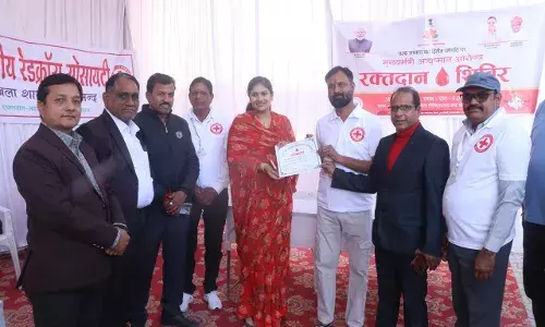 आर के राजकीय जिला चिकित्सालय में आरोग्य एवं रक्तदान शिविर सम्पन्न