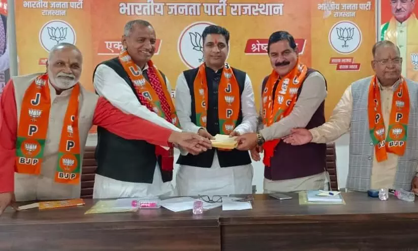 भाजपा वह पार्टी जहां प्रत्येक कार्यकर्ता का सम्मान और मूल्यांकन होता है - मेवाड़ा भाजपा वह पार्टी जहां प्रत्येक कार्यकर्ता का सम्मान और मूल्यांकन होता है - मेवाड़ा