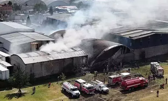 मध्य मैक्सिको में इमरजेंसी लैंडिंग के दौरान प्राइवेट प्लेन क्रैश, हादसे में 7 लोगों की मौत
