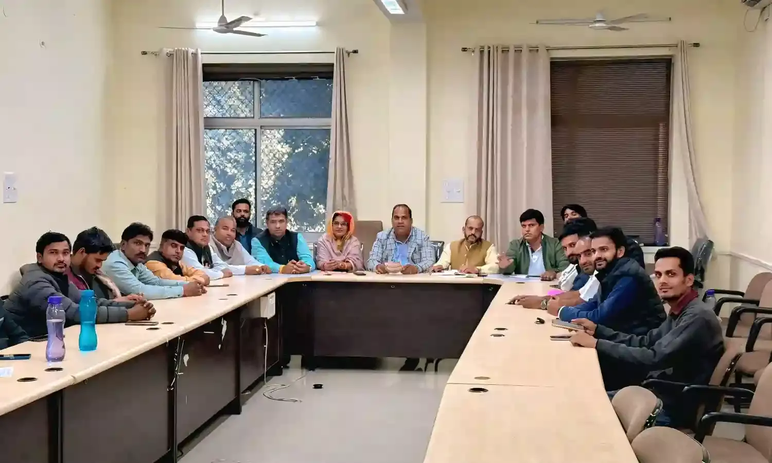 सांसद खेल महोत्सव के ब्लॉक स्तरीय प्रतियोगिताओं को लेकर तैयारी बैठक आयोजित