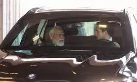 जॉर्डन के क्राउन प्रिंस ने खुद कार चलाकर प्रधानमंत्री मोदी को म्यूजियम तक पहुंचाया जॉर्डन के क्राउन प्रिंस ने खुद कार चलाकर प्रधानमंत्री मोदी को म्यूजियम तक पहुंचाया