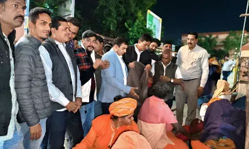 सहकारिता एवं नागरिक उड्डयन मंत्री गौतम दक के जन्मदिवस की पूर्व संध्या पर सेवा कार्य का आयोजन