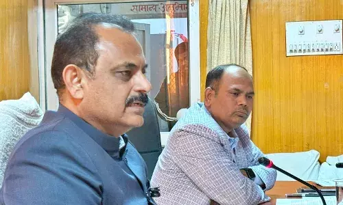 जिला निर्वाचन अधिकारी अरुण कुमार ने की प्रेस वार्ता