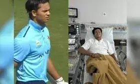 सुपर लीग मैच के बाद यशस्वी जायसवाल अस्पताल में भर्ती