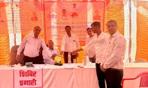 डाबला में ग्रामीण सेवा शिविर के फोलोअप शिविर का आयोजन