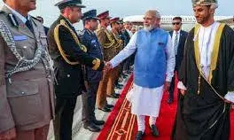 पीएम मोदी ओमान पहुंचे, दोनों देशों के बीच मुक्त व्यापार समझौते पर होंगे हस्ताक्षर पीएम मोदी ओमान पहुंचे, दोनों देशों के बीच मुक्त व्यापार समझौते पर होंगे हस्ताक्षर