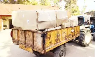 प्रतिबंधित प्लास्टिक बैग की बड़ी बरामदगी, व्यापारियों में मची हलचल