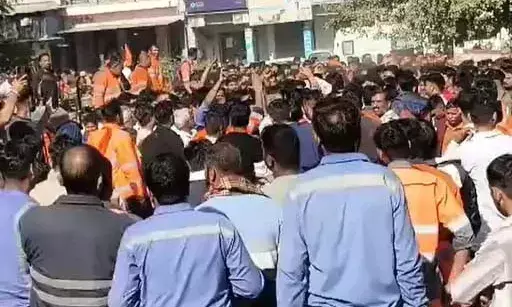 राजसमंद में मजदूर संघ नेता पर लाठी-तलवार से हमला, हालत गंभीर