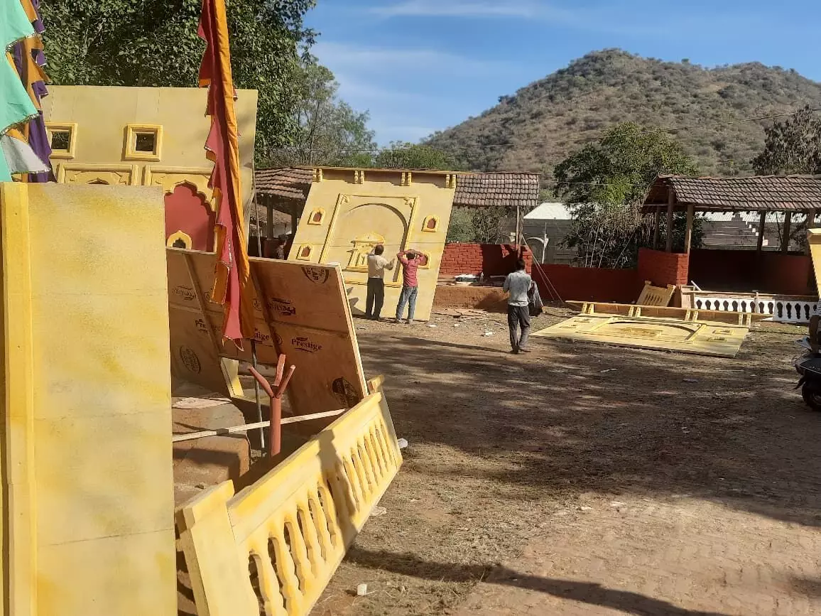 शिल्पग्राम उत्सव की तैयारियां चरम पर शिल्पग्राम उत्सव की तैयारियां चरम पर