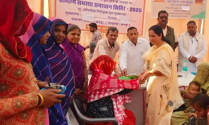 ग्रामीण सेवा शिविर के फॉलोअप में प्रकरण निपटाए, उपडाकघर को मिला नि:शुल्क पट्टा