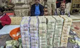 श्री सांवलिया जी मंदिर भंडार से दूसरे राउंड में 4.73 करोड़ की गिनती पूरी