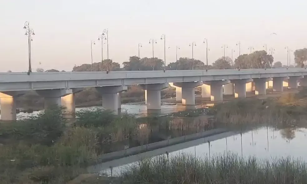 जोधडास पुलिया पर काम ने पकड़ी रफ्तार, आज हुई लोड टेस्टिंग