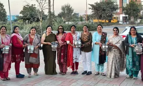 पद्मिनी क्लब की पहल: जल है तो कल है, महिलाओं ने लिया वर्षा जल संचयन का संकल्प पद्मिनी क्लब की पहल: जल है तो कल है, महिलाओं ने लिया वर्षा जल संचयन का संकल्प