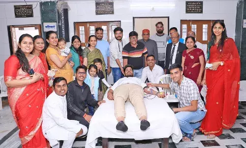 नि:शुल्क चिकित्सा शिविर का हुआ  आयोजन